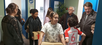 ECOLE-Collecte au profit du Secours Populaire
