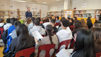 LYCEE - Rencontre avec Geoffrey Delinte