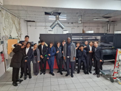 LYCEE - Visite de la Sté DECAPUB